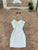 Donatella White Mini Dress